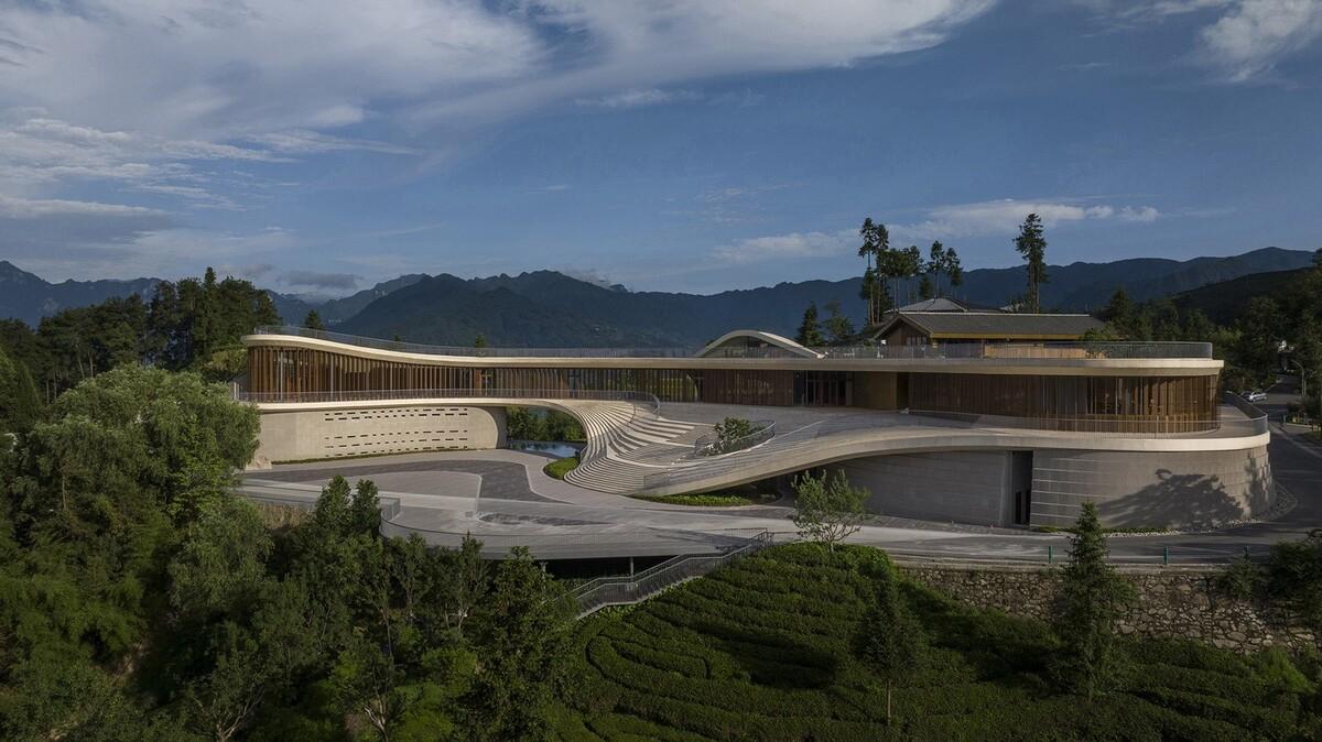 三峡茶旅小镇展示中心 / 建筑营设计工作室