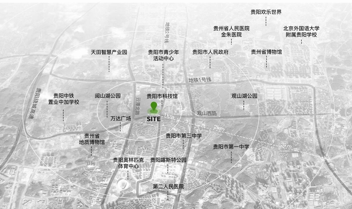如有机生命体般自由生长：贵阳·观山湖区第八中学 / 柏涛建筑,