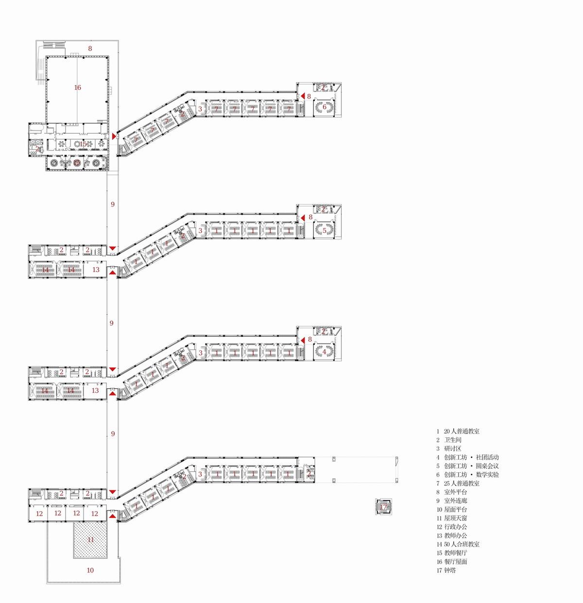 渤海实验学校（基础教育部） / 中科院建筑设计研究院有限公司