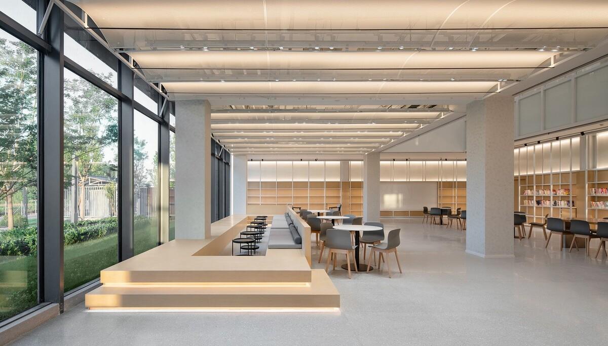 首创和园·平谷新城租赁住房社区图书馆 / 严旸建筑设计