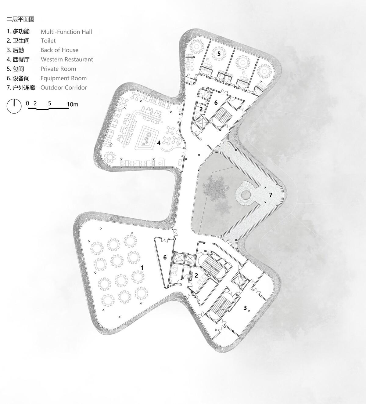 白鹤湖游客中心 / 建识设计