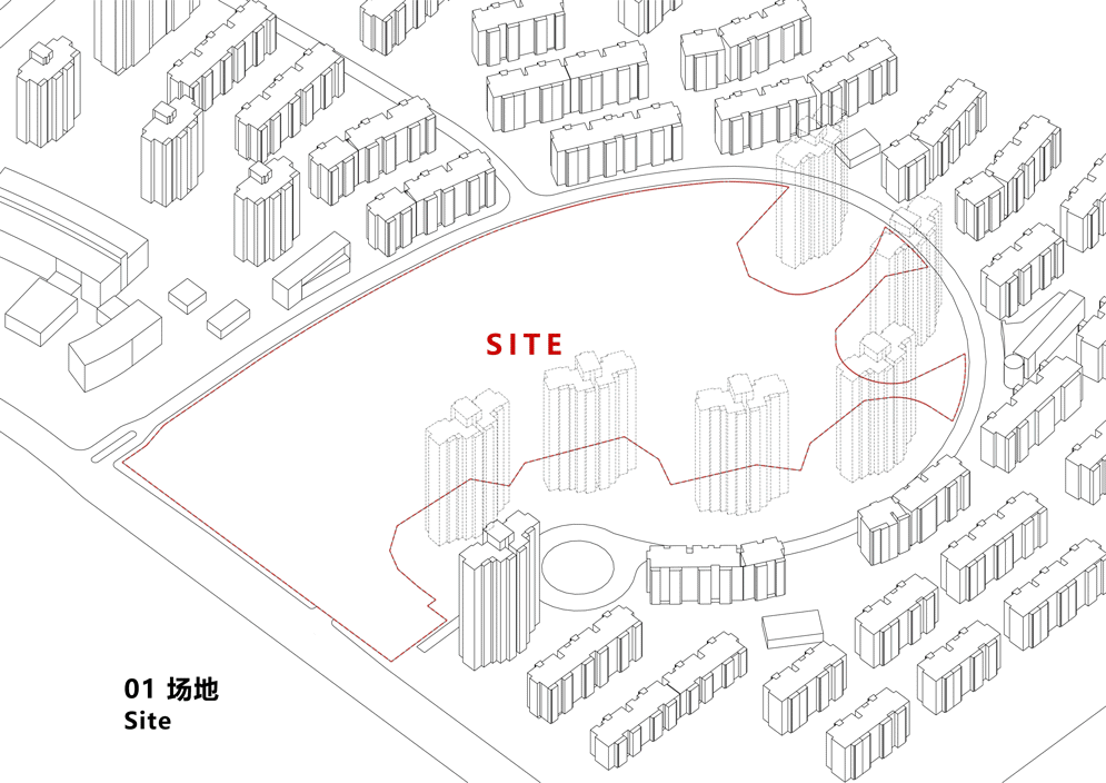 上海三林懿德社区文体中心：“镶嵌”在社区当中的一站式“体育+”公园 / 三益中国