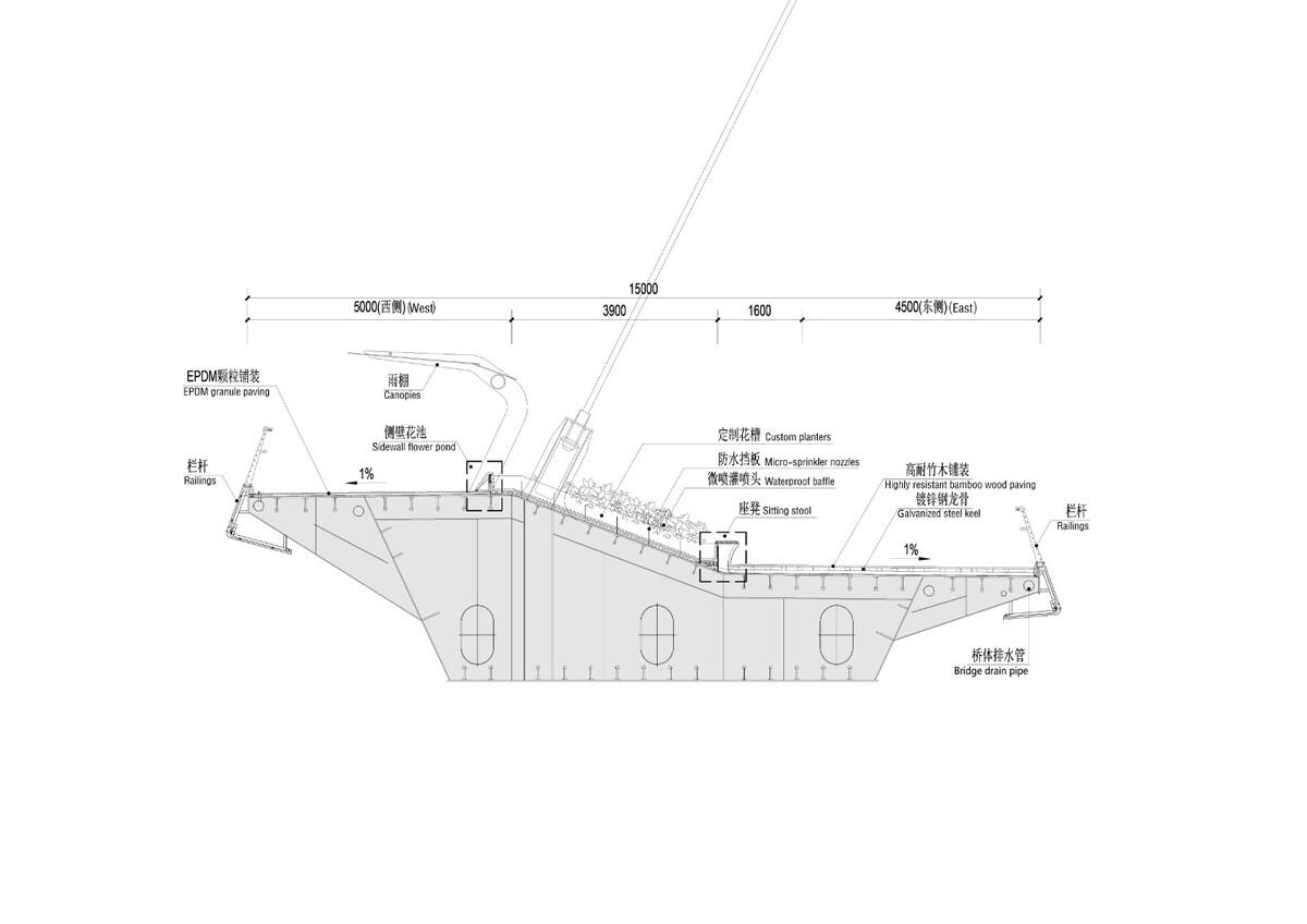 广州海心桥 / 华南理工大学建筑设计研究院有限公司