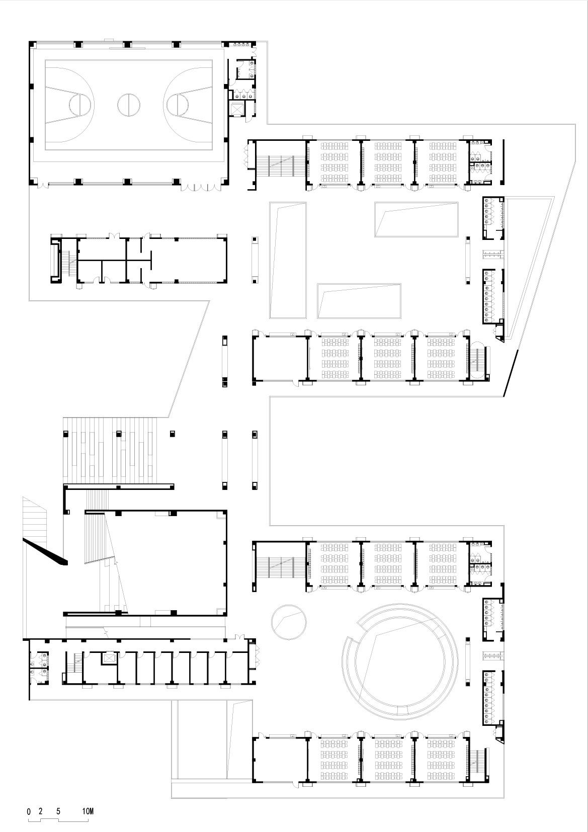 奉贤区教育学院附属实验小学奉浦小学校区 / 无样建筑工作室