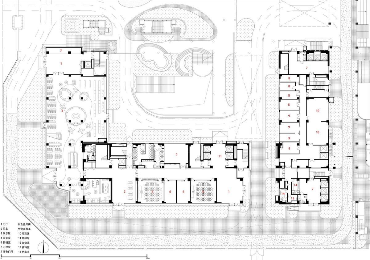 西安高新第一中学（高中部）改扩建 / 中国建筑西北设计研究院 屈培青工作室