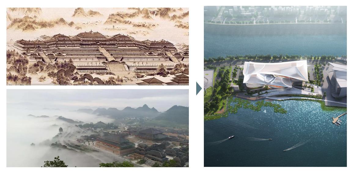 武汉戏曲中心：观湖望江绘山水，古琴台曲遇园林 / 维思平建筑设计