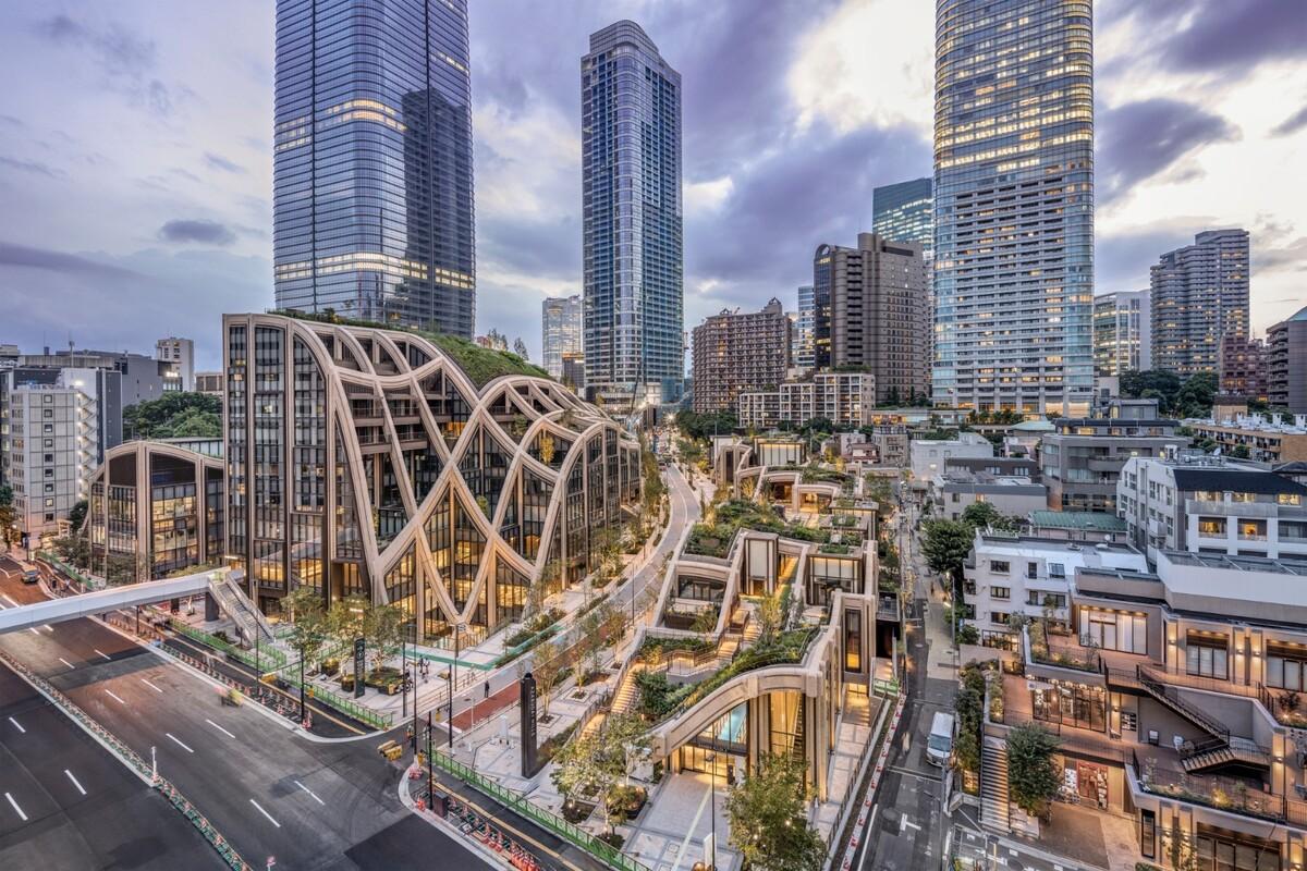 东京麻布台新城 Azabudai Hills / Heatherwick