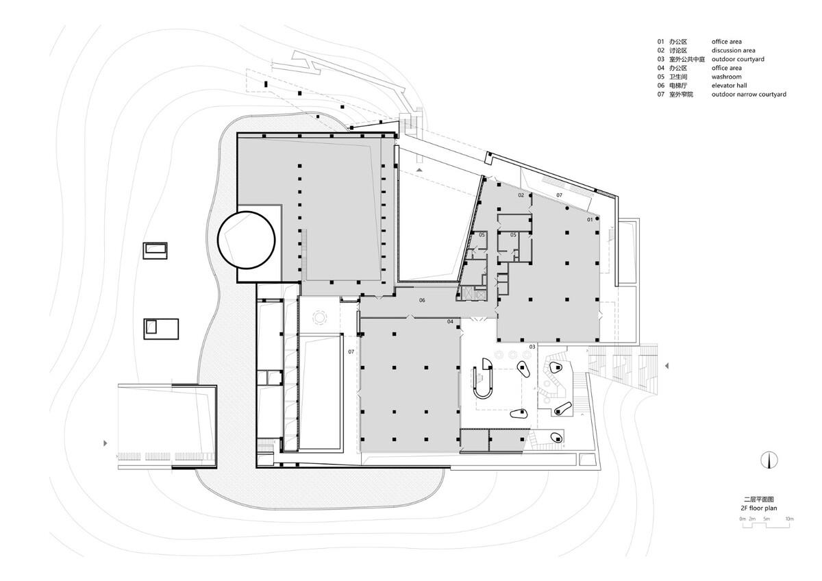 海南生态智慧新城数字市政厅 / 清华大学建筑设计研究院 素朴建筑工作室