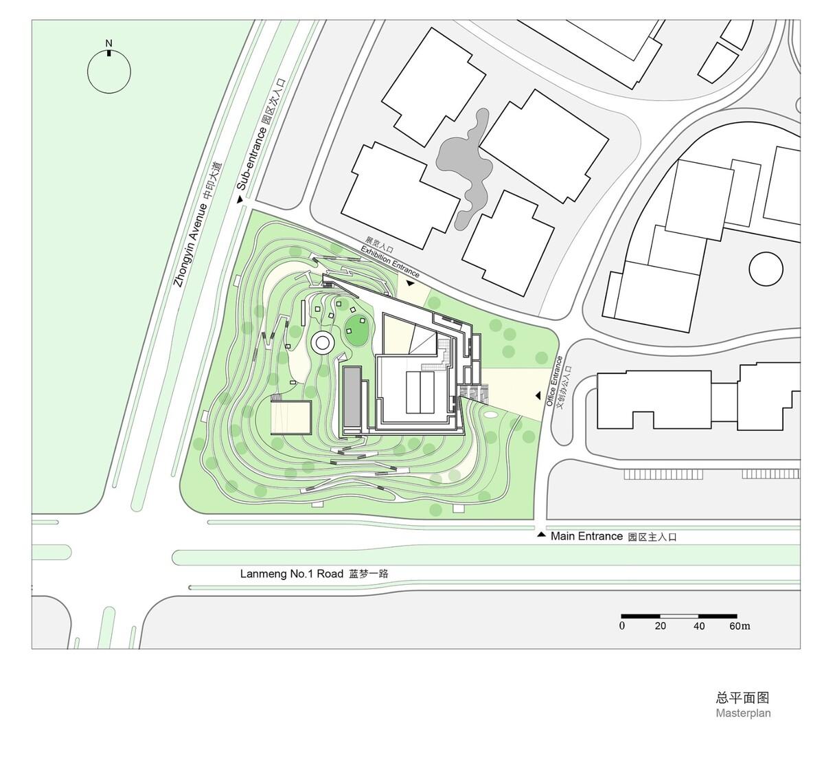 海南生态智慧新城数字市政厅 / 清华大学建筑设计研究院 素朴建筑工作室