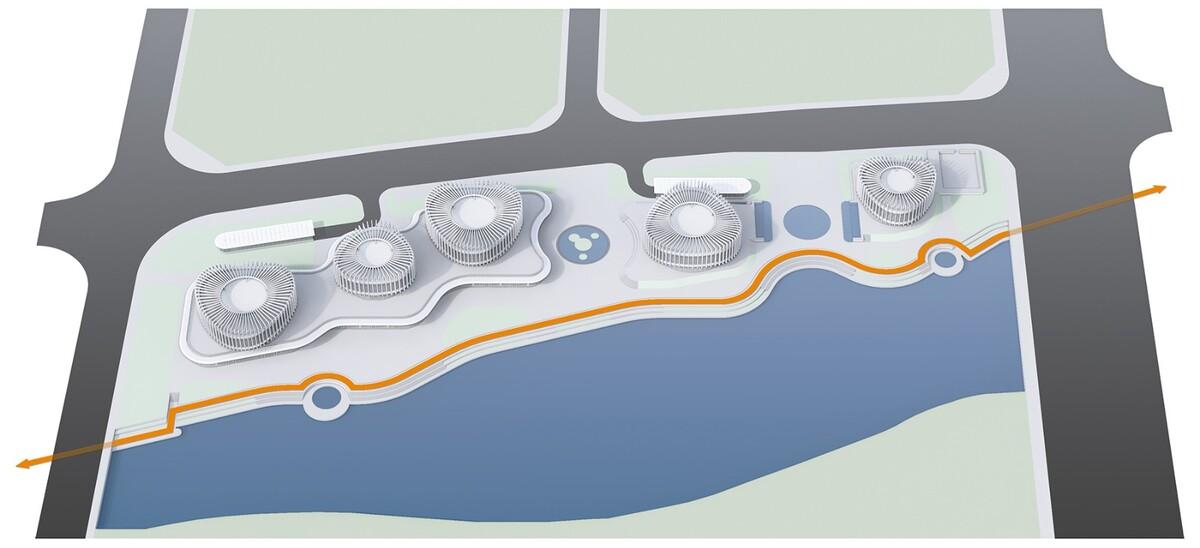 兰花阁：九流渡滨河艺术街区 / UUA建筑师事务所