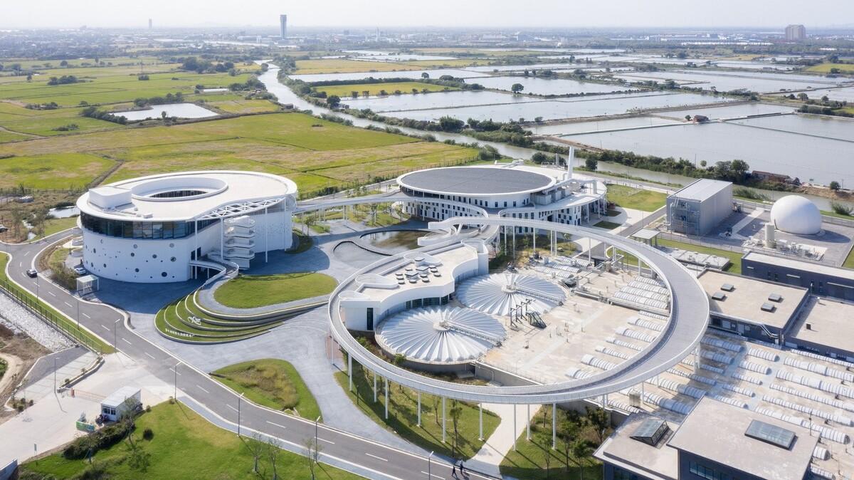 宜兴城市污水资源概念厂 / 清华院 素朴工作室