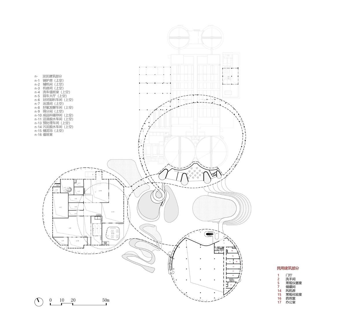 宜兴城市污水资源概念厂 / 清华院 素朴工作室