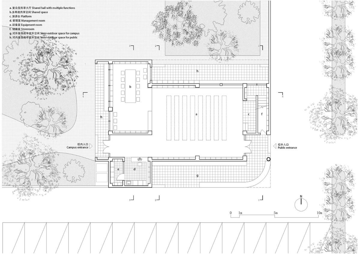 陕西希望工程校园图书馆2.0 / 垣建筑