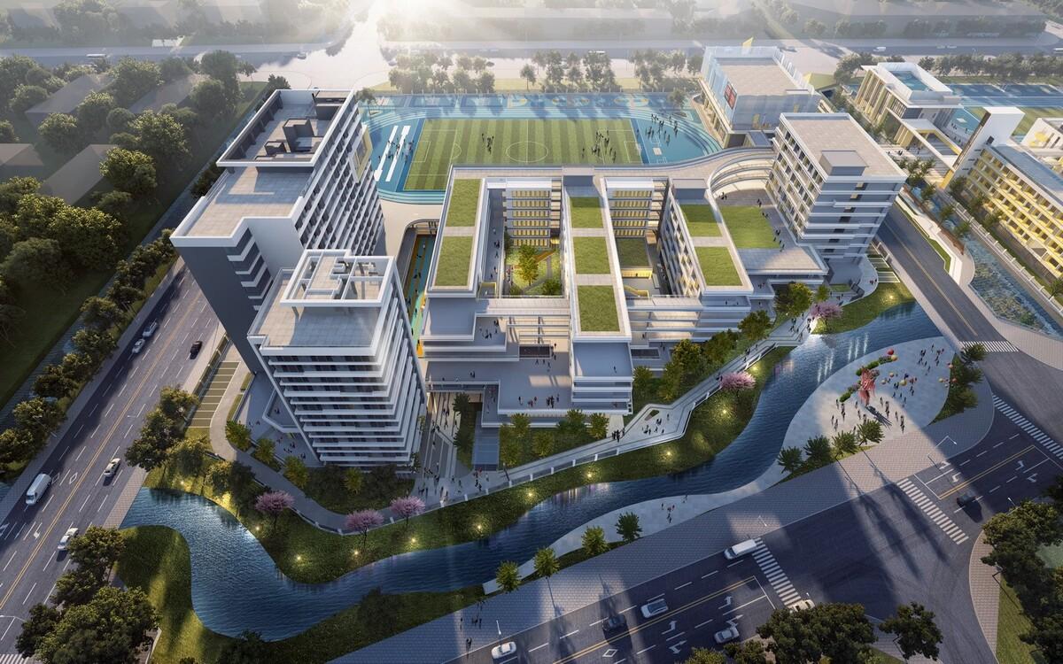 绿色生态校园：华东师范大学附属顺德美的学校（二期）/ 睿住天元