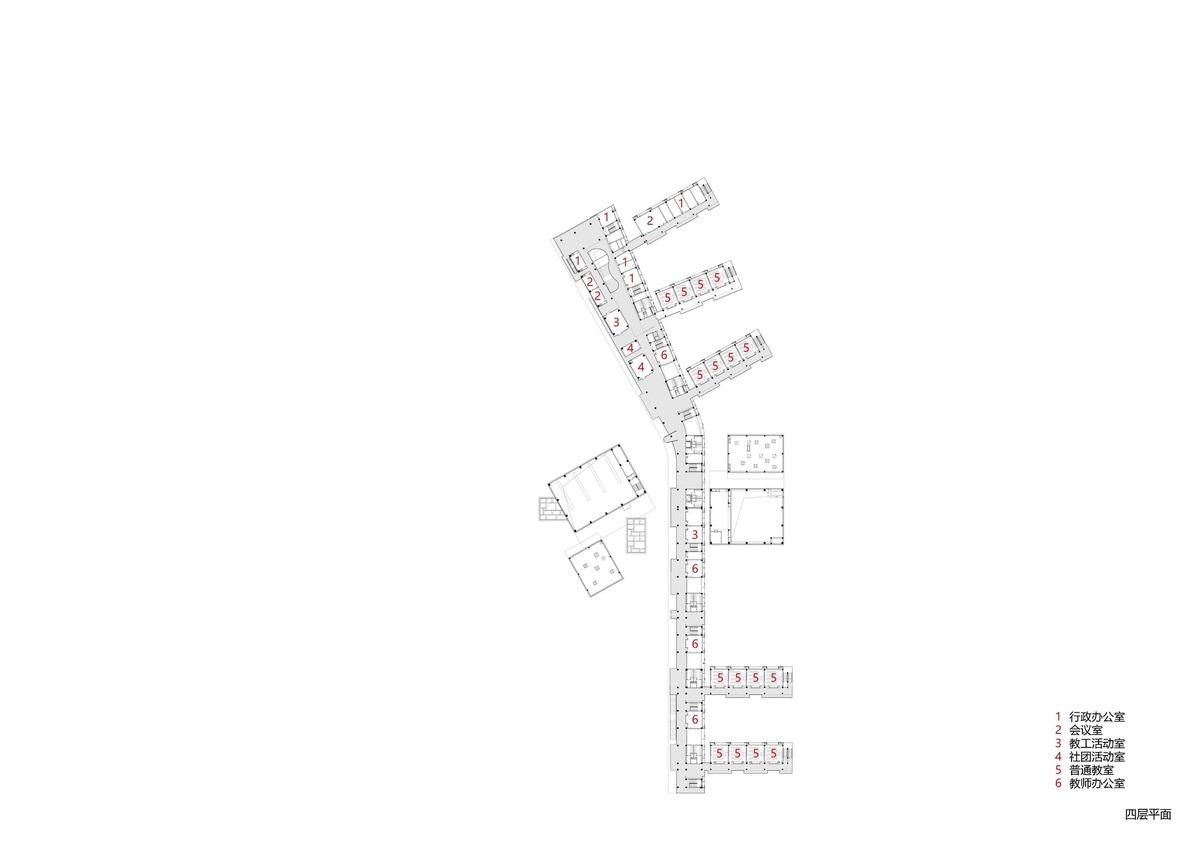 南通市能达中学 / 九城都市建筑