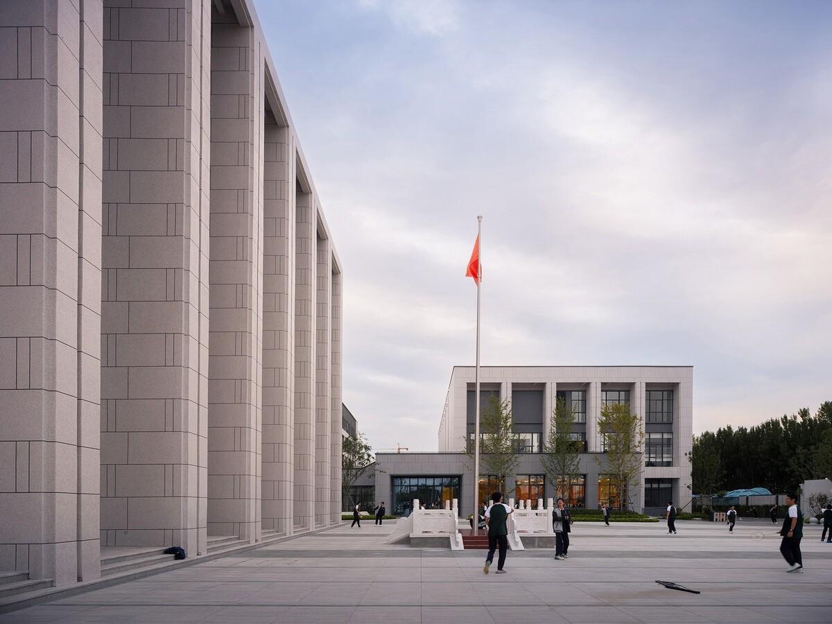 河南安阳振中学校 / 山东建筑大学建筑城规学院象外营造工作室