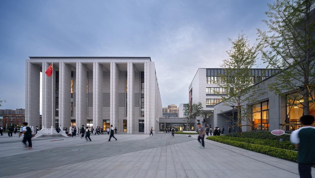 河南安阳振中学校 / 山东建筑大学建筑城规学院象外营造工作室