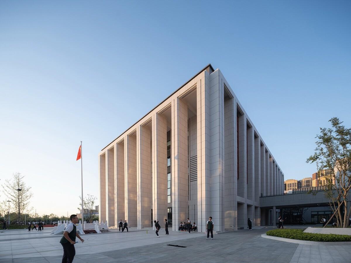 河南安阳振中学校 / 山东建筑大学建筑城规学院象外营造工作室