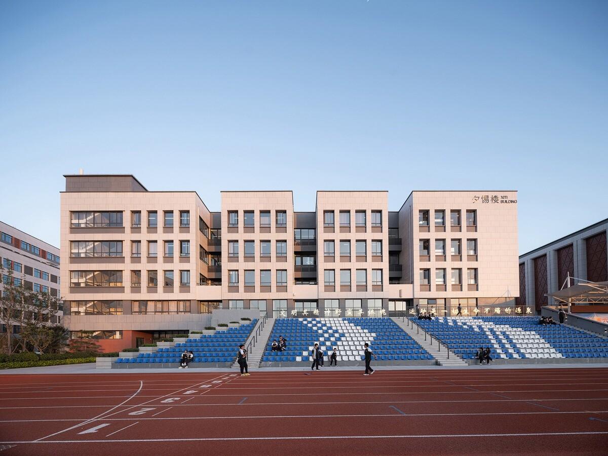 河南安阳振中学校 / 山东建筑大学建筑城规学院象外营造工作室