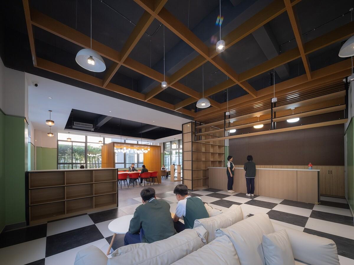 河南安阳振中学校 / 山东建筑大学建筑城规学院象外营造工作室