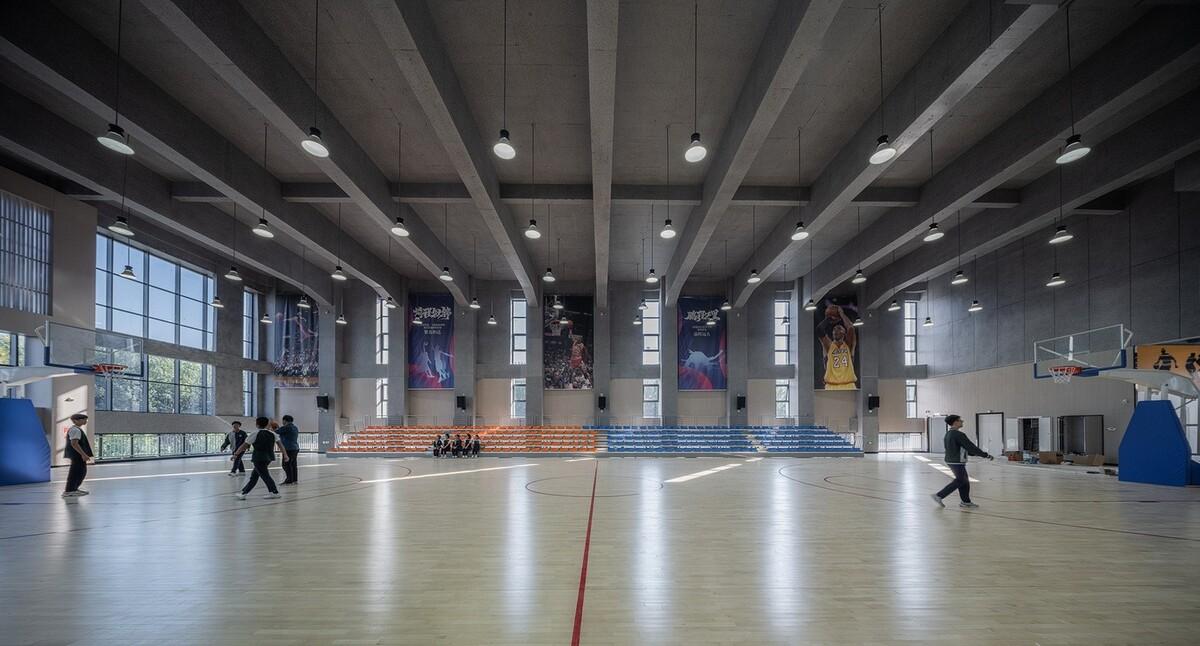 河南安阳振中学校 / 山东建筑大学建筑城规学院象外营造工作室