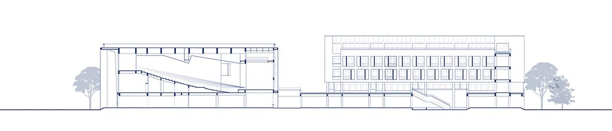 河南安阳振中学校 / 山东建筑大学建筑城规学院象外营造工作室