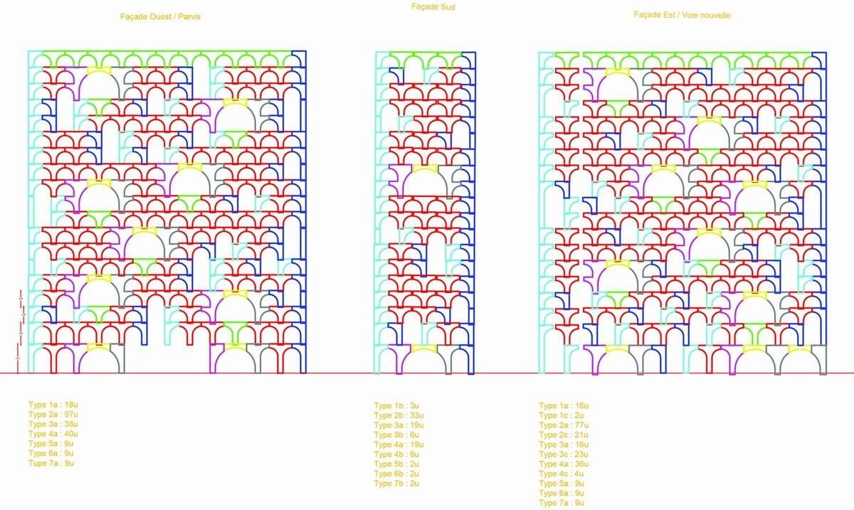 414 个拱顶，‘蓝色之门’住宅 / PietriArchitectes