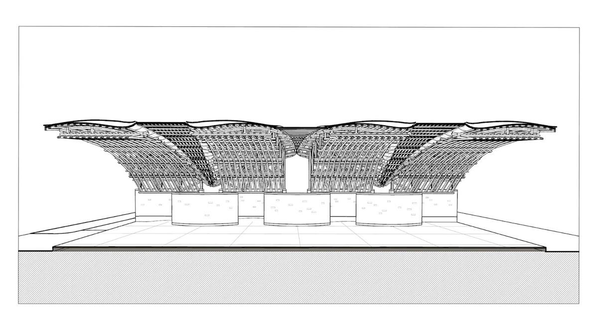 竹管垅茶青市场 / 清华大学建筑设计研究院 素朴建筑工作室