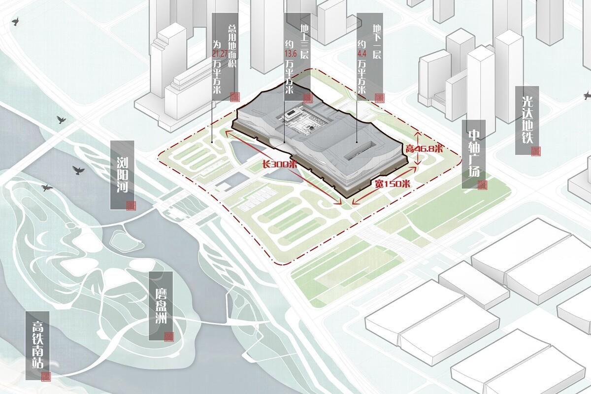 长沙国际会议中心：水云潇湘 翰墨中华 / 华南理工大学建筑设计研究院有限公司