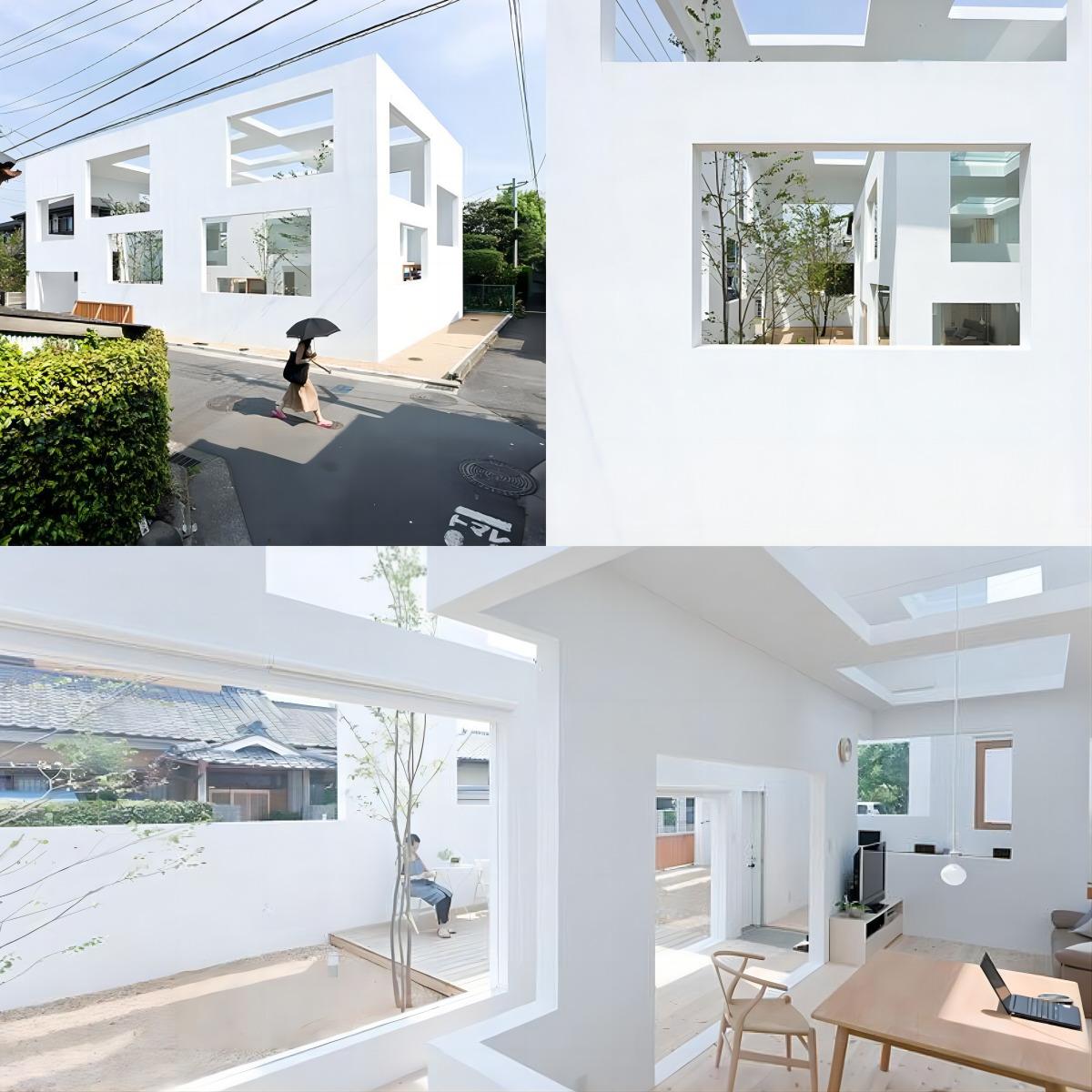 看看山建大学妹借鉴藤本壮介设计的住宅 - 建筑学院官方网站