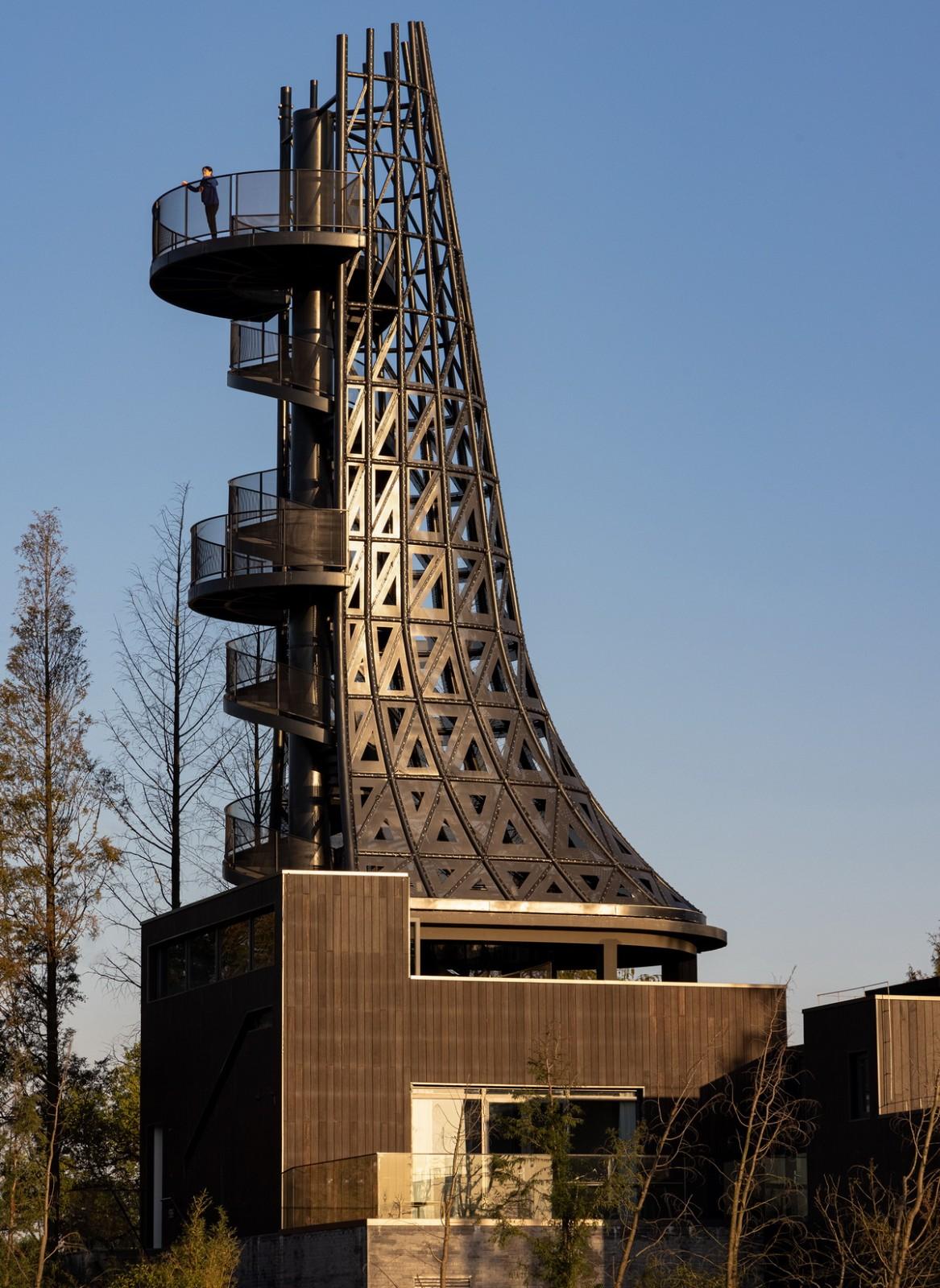 桐乡濮院红旗漾杉林部落共享餐厅 / 上海严旸建筑设计工作室