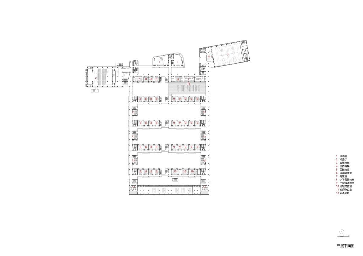 苏州大学高邮实验学校 / 九城都市建筑
