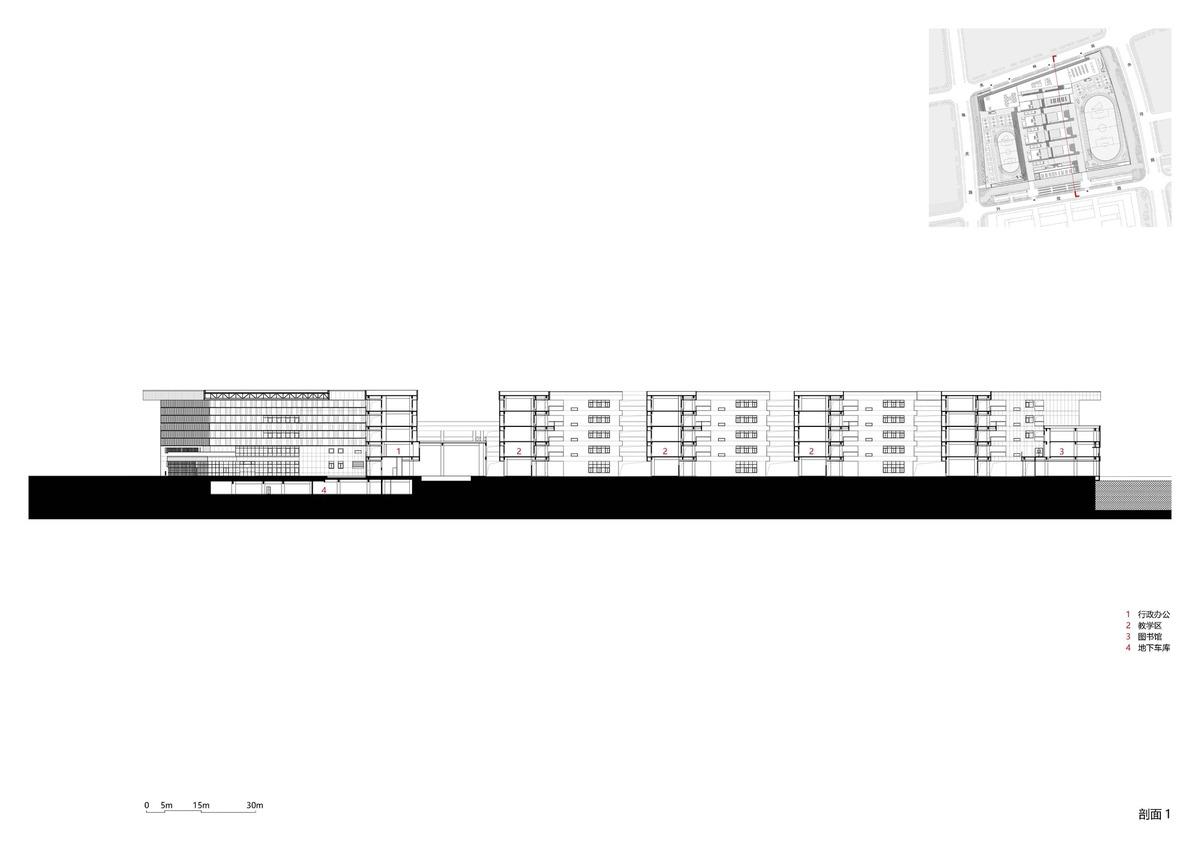 苏州大学高邮实验学校 / 九城都市建筑