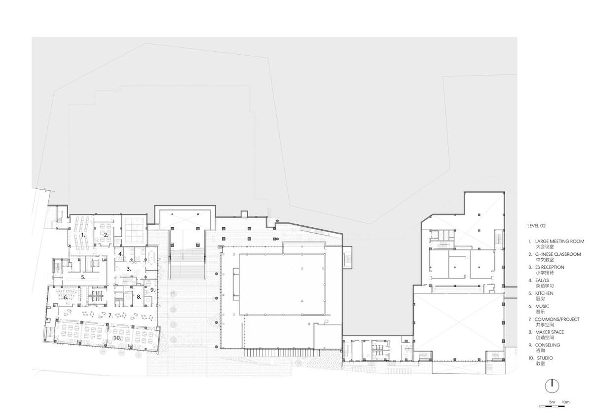广州美国人外籍人员子女学校科学城校区 / Perkins&Will