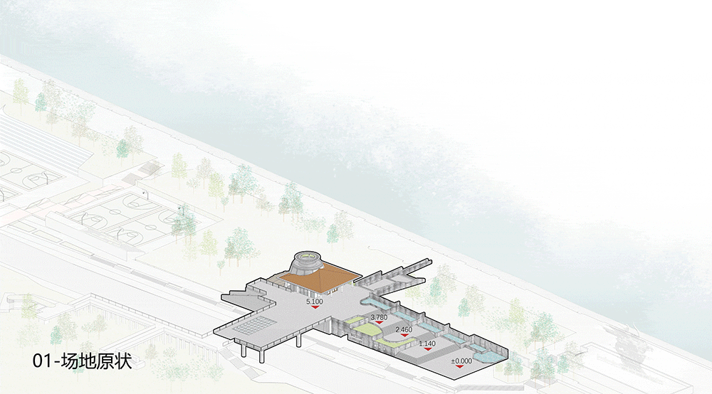 杭州滨江公共空间·涧石驿与停云驿 / 同济原作设计工作室