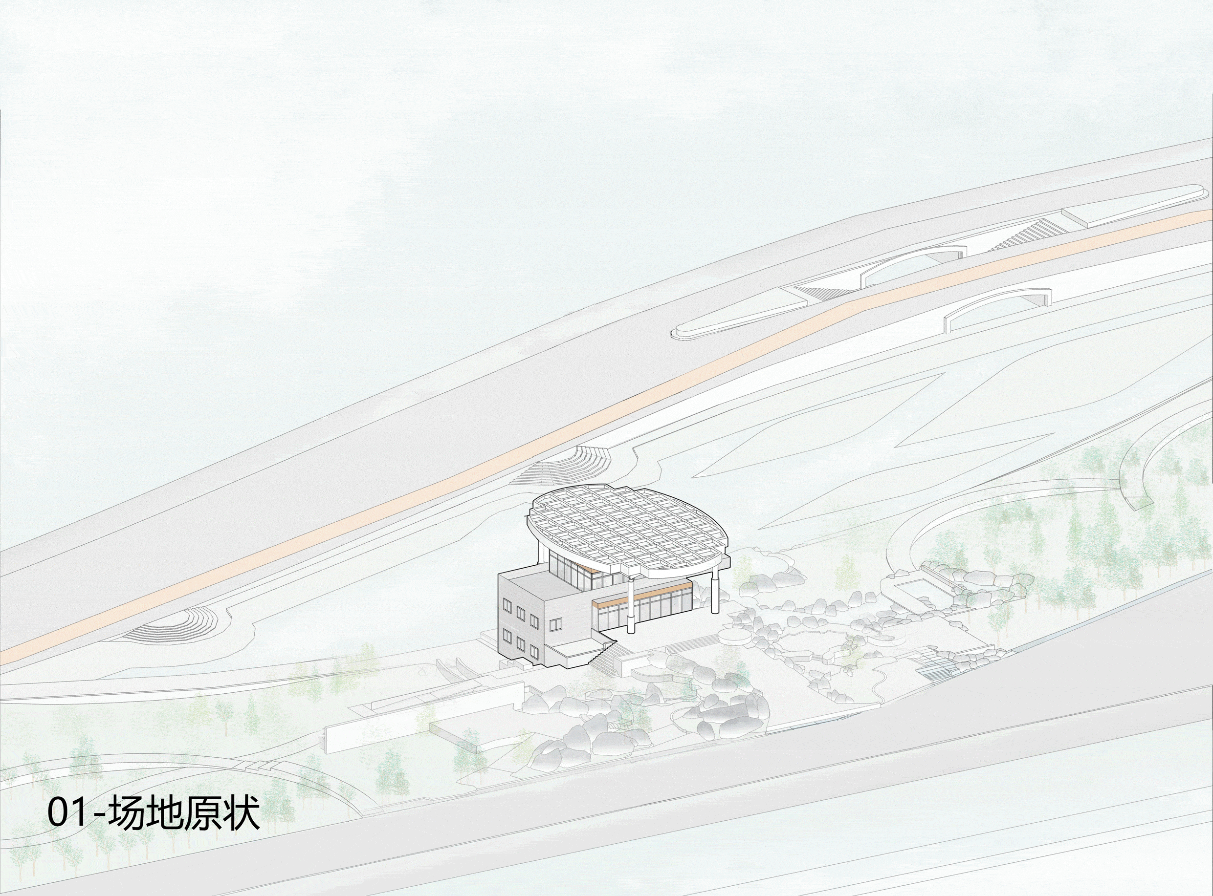 杭州滨江公共空间·涧石驿与停云驿 / 同济原作设计工作室