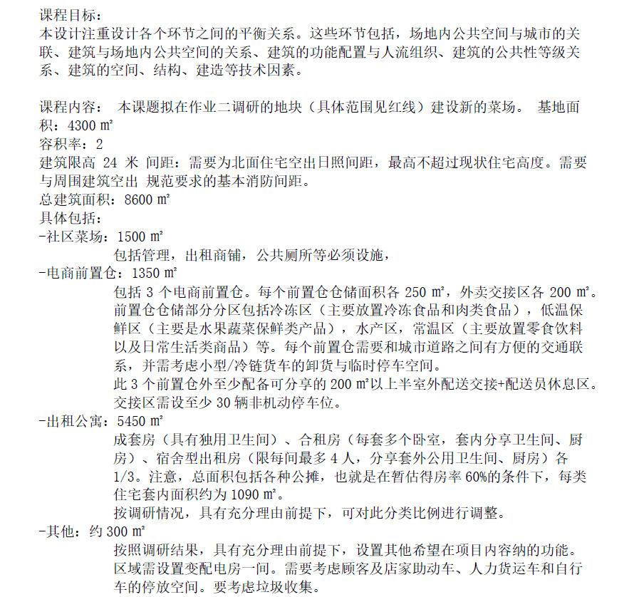 看看同济学弟设计的“小菜场上的家”