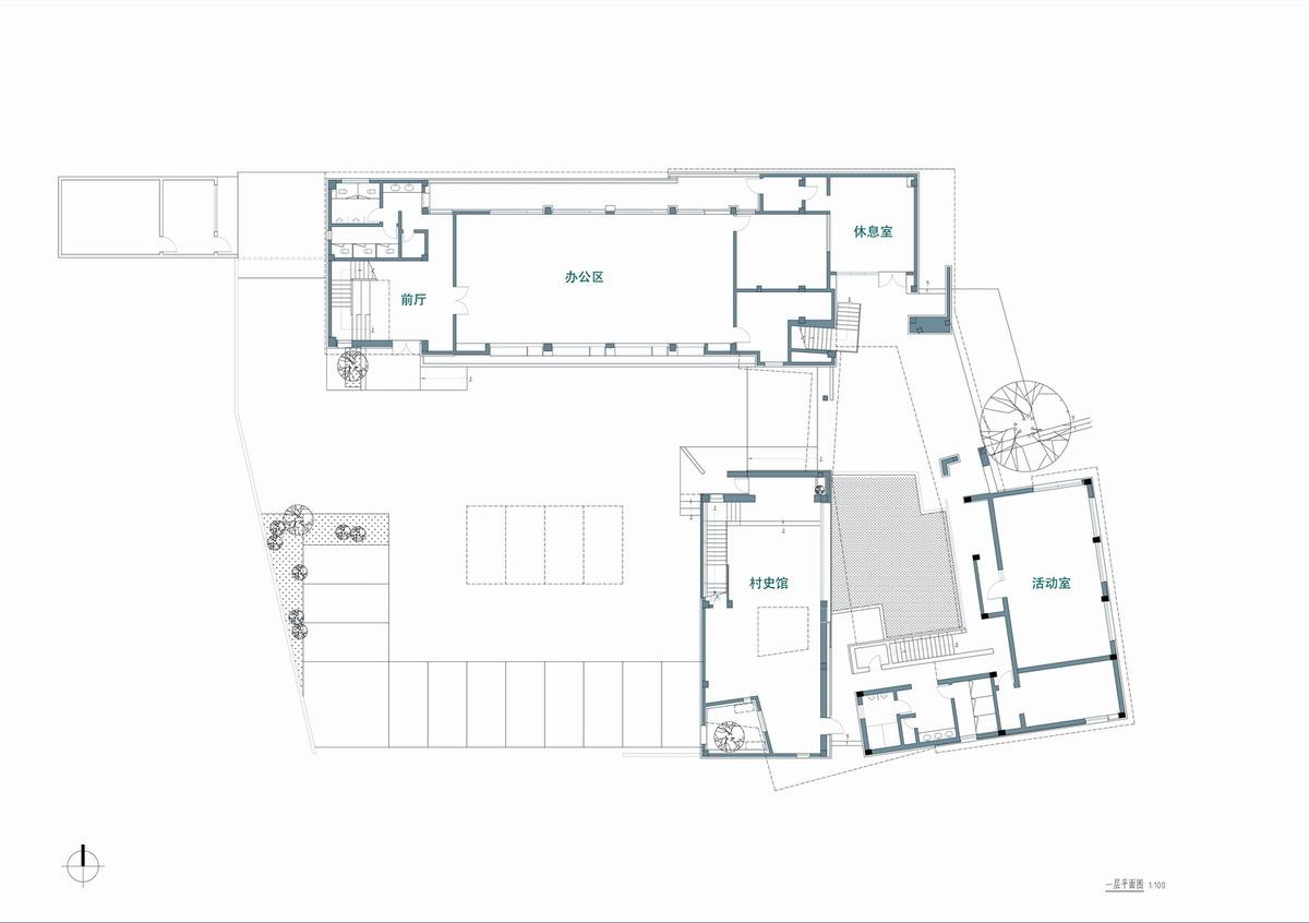 龙南村党群中心 / 森上建筑