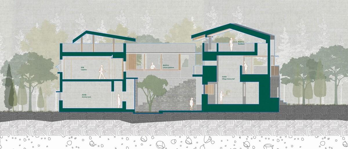 龙南村党群中心 / 森上建筑