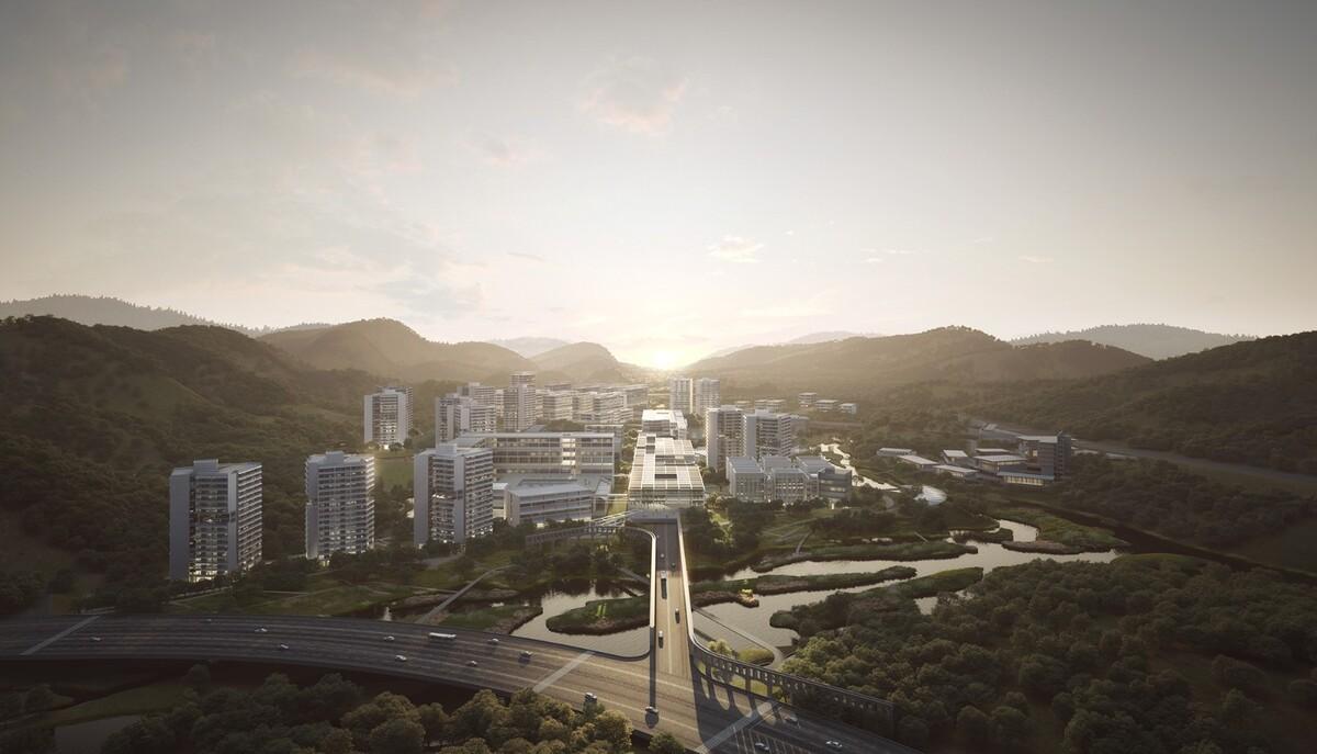 延绵川津，城乡共生：深圳职业技术大学深汕校区 / 汤桦建筑设计