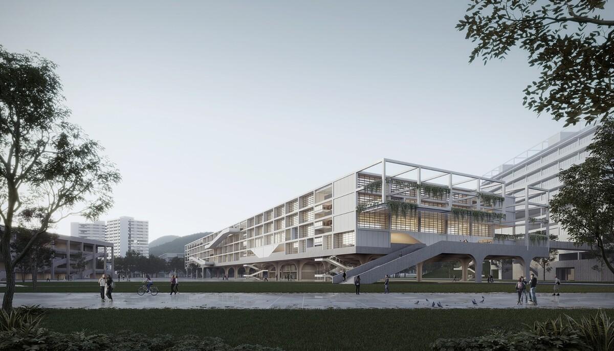 延绵川津，城乡共生：深圳职业技术大学深汕校区 / 汤桦建筑设计