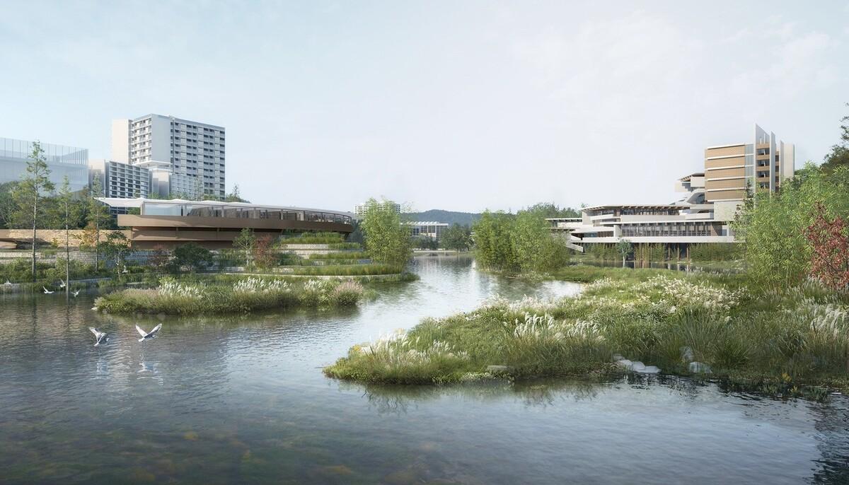 延绵川津，城乡共生：深圳职业技术大学深汕校区 / 汤桦建筑设计