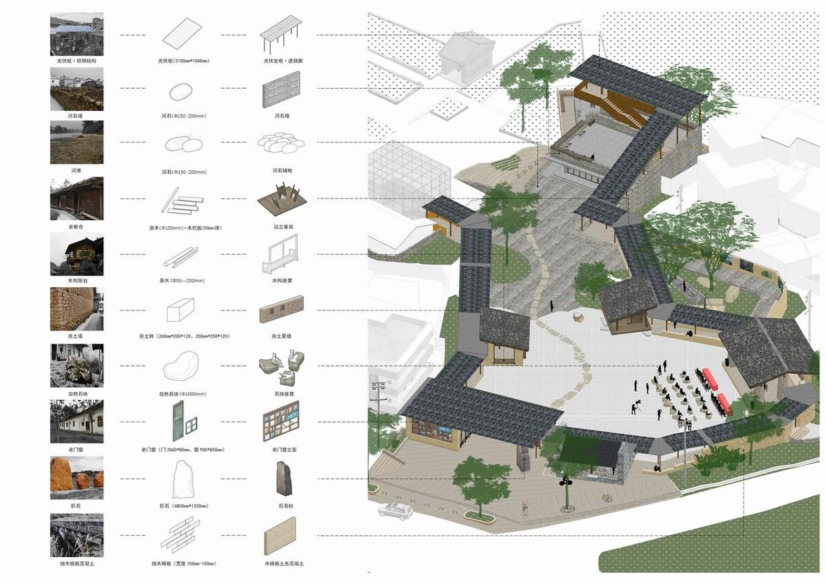 瑶客共生广场 / 有限设计工作室