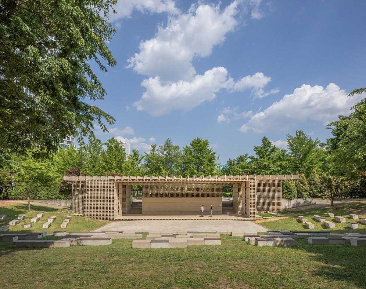 生态矩阵，呼吸网亭 / Soltozibin Architects
