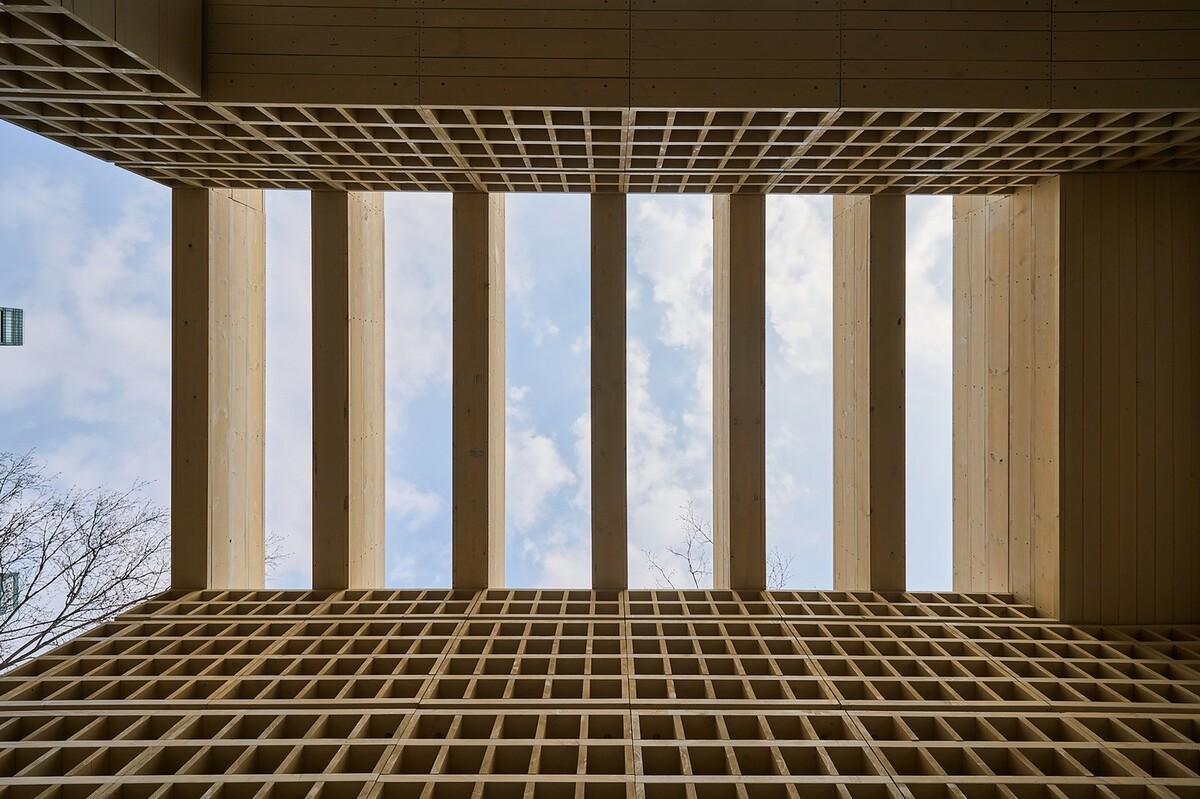 生态矩阵，呼吸网亭 / Soltozibin Architects