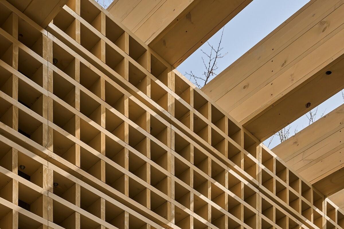 生态矩阵，呼吸网亭 / Soltozibin Architects