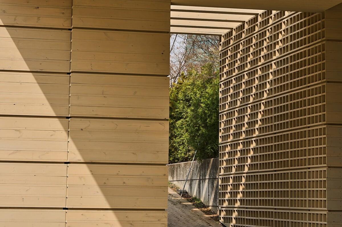生态矩阵，呼吸网亭 / Soltozibin Architects