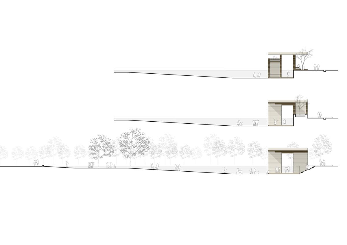 生态矩阵，呼吸网亭 / Soltozibin Architects