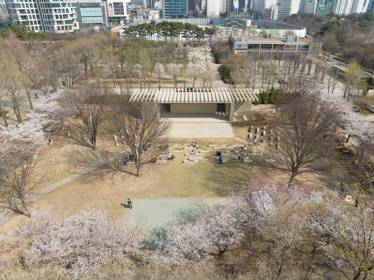 生态矩阵，呼吸网亭 / Soltozibin Architects