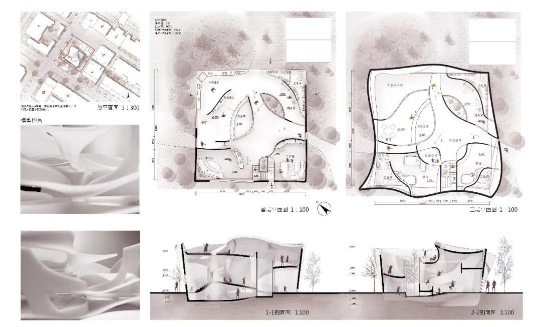 天大学妹的高分课时，从人的行为出发设计了一个抚慰心灵的住宅 - 建筑学院官方网站